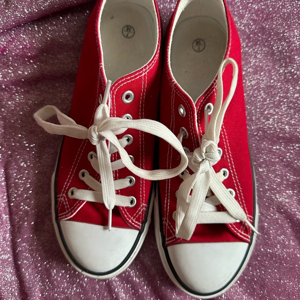 Red Sneakers - Picture 5 of 10